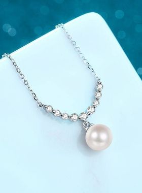 笑脸源头淡水无mm链XDY925纯银