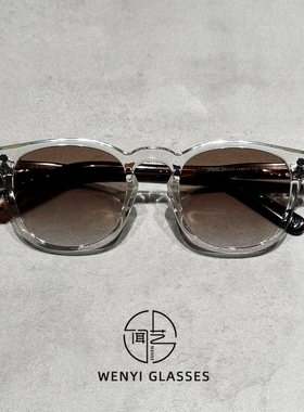 韩版浅茶色偏光防紫外线墨镜男款