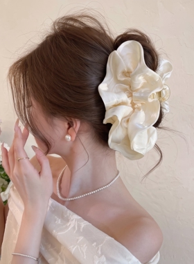摩芽蓬松显发量鲨鱼夹抓夹女发饰