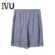 IVU ຜູ້ຊາຍ summer modal ຝ້າຍສີແຂງປົກກະຕິ pajamas ເຮືອນ UF00022 ເທິງ / UF00025 pants pajama
