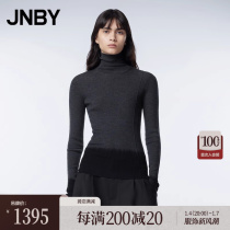 (Mall same section) JNBY Jiangnan Boucoat 23 Winter New Sweater Half Height collar wool sweater 5N0313460