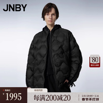 (Mall the same section) JNBY Jiangnan Boucoat 23 Winter New Pint Loose Collar Down Jacket Clothing 5N0C12850