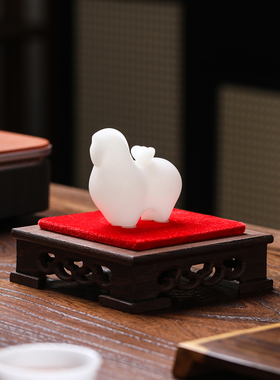冰种璞玉马上有钱复古风陶瓷摆件家居桌面工艺品高级感装饰摆件
