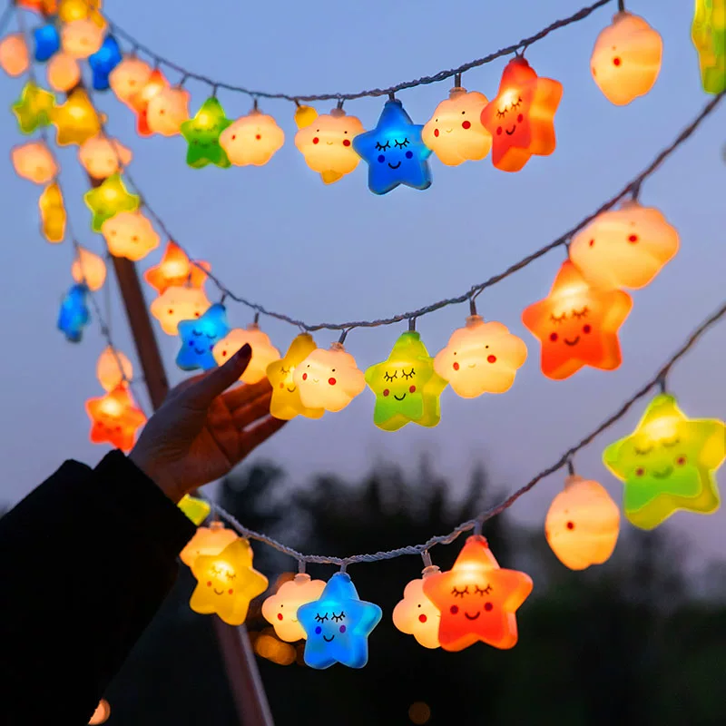Путешественнические LED-светильники для кемпинга, палатка, детская световая лента, подарок на день рождения