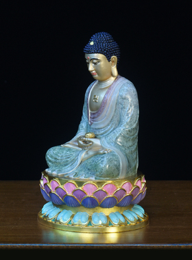 纯铜三宝佛菩萨家用供奉铜像佛像