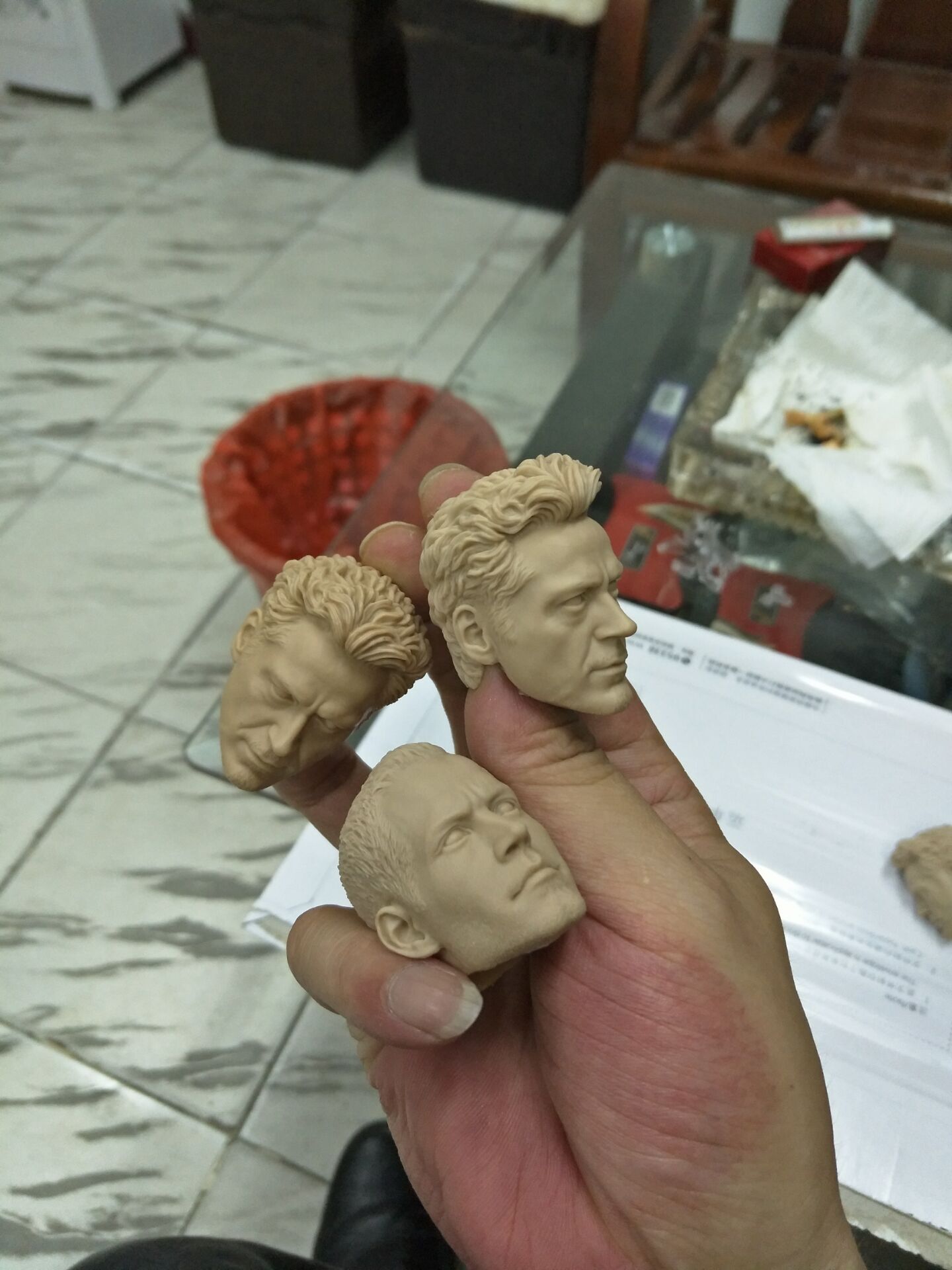 代客3D打印AB水翻模 硅胶模具制做BJD娃娃、道具复制透明ABS翻模 - 图2