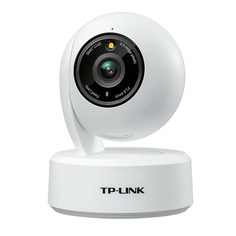 TP-LINK TL-IPC48AW全彩高清800万双云台变焦无线网络摄像机夜视语音通话wifi远程监控家用插卡智能移动侦测-图0