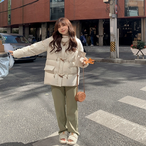 Шерстяные штаны, большой размер, высокая талия, свободный прямой крой, по фигуре