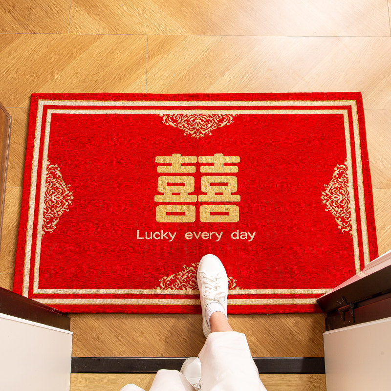 入户门地垫家用红色地毯门垫进门脚垫门口垫子喜庆进户大门防滑垫,淘宝优惠券,粉丝福利购,淘宝优惠卷