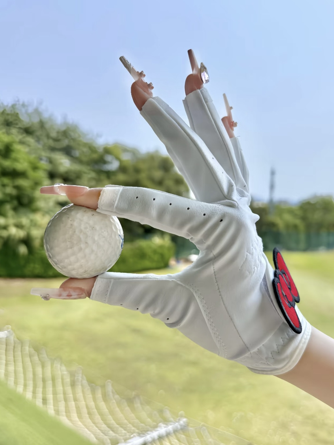 新款高颜值防紫外线手套电动车防晒手套防滑耐磨美甲手套半指触屏,淘宝优惠券,粉丝福利购,淘宝优惠卷