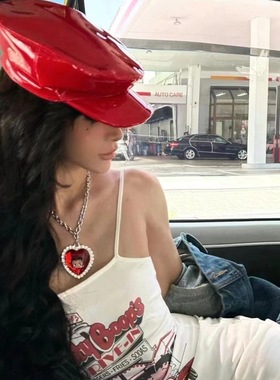 【贝蒂贝蒂】三色款水晶钻石项链女爱心吊坠女轻奢生日礼物送女友