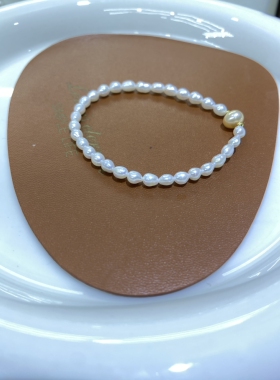 天然手链小米粒复古转运简约日韩百搭圆珠温柔手串