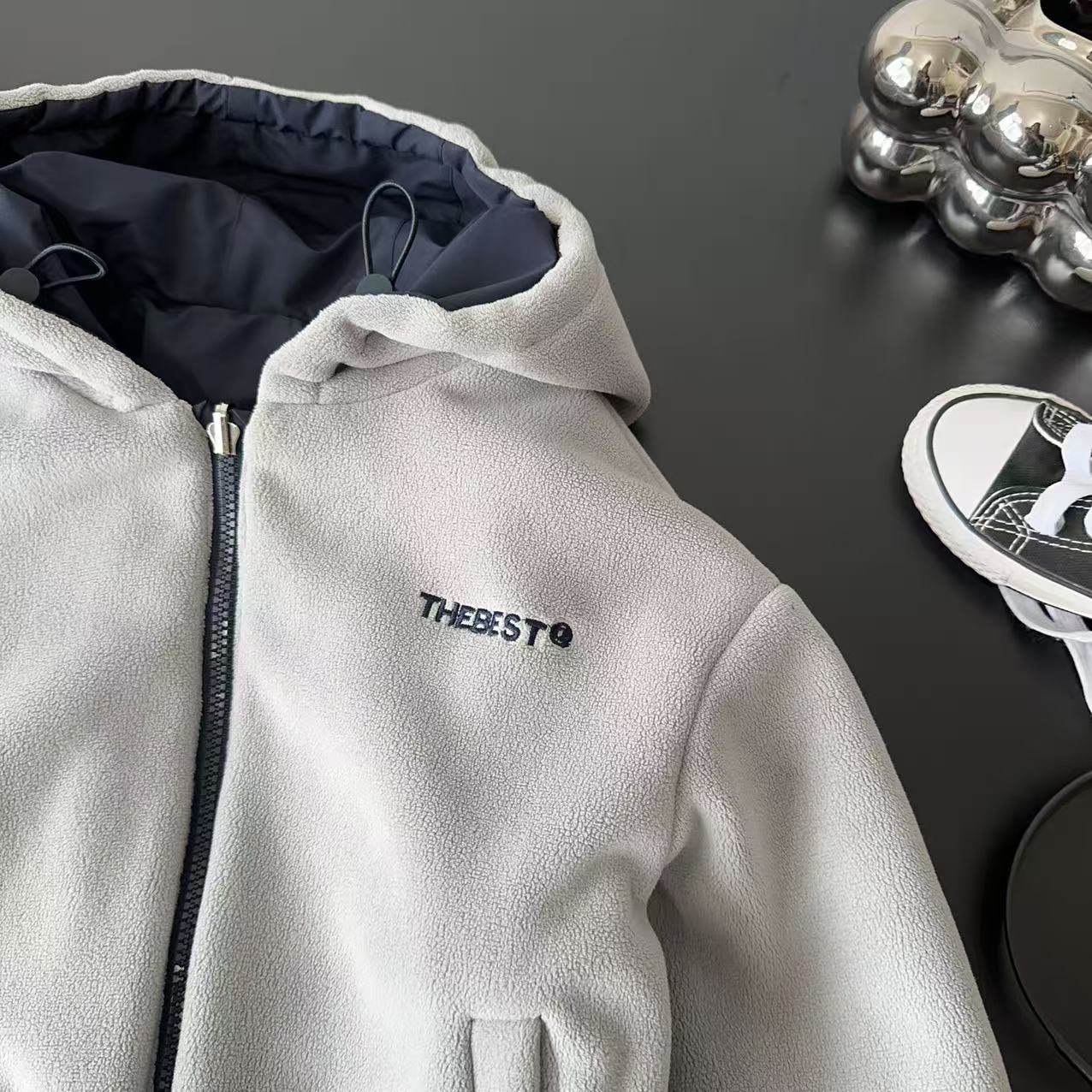 儿童2025秋冬新款两面穿加绒外套男女童百搭休闲宽松夹克上衣潮,淘宝优惠券,粉丝福利购,淘宝优惠卷