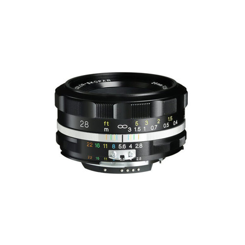 福伦达 COLOR-SKOPAR 28mm f/2.8 SL IIs F口全画幅广角镜头 - 图3