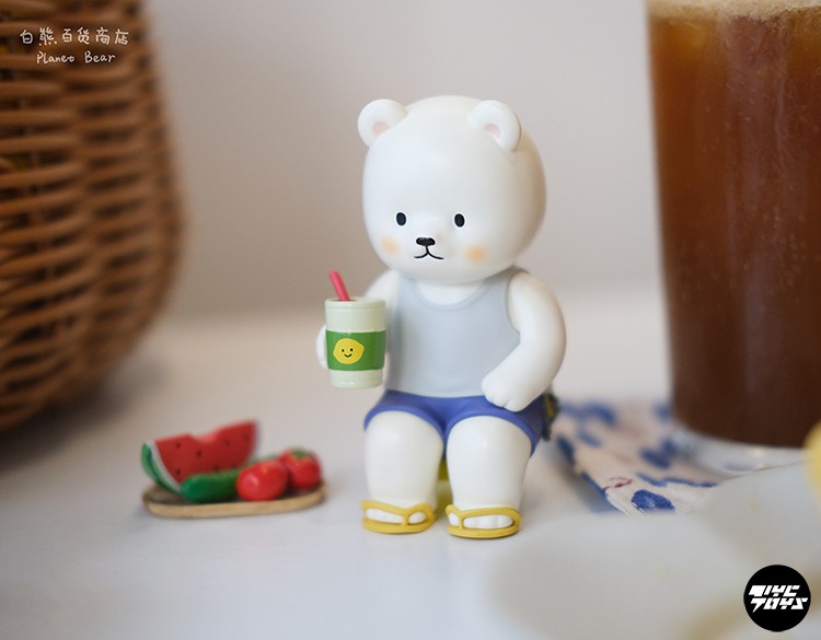 【TYCTOYS】现货白熊百货PLANETBEAR PANPAN剧场鲷鱼烧熊猫盲盒-图3