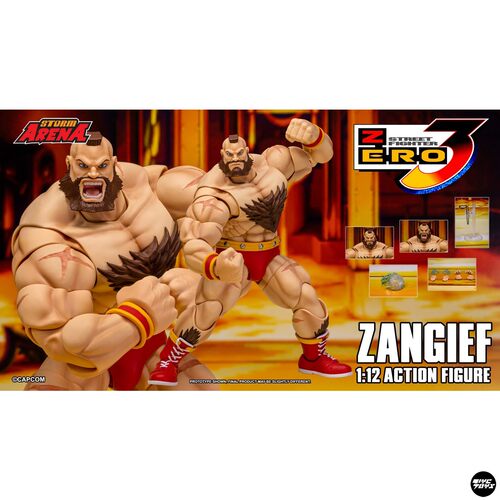 【TYCTOYS】定金预售 STORM ARENA街头霸王ZERO3桑吉尔夫SFSA08 - 图3