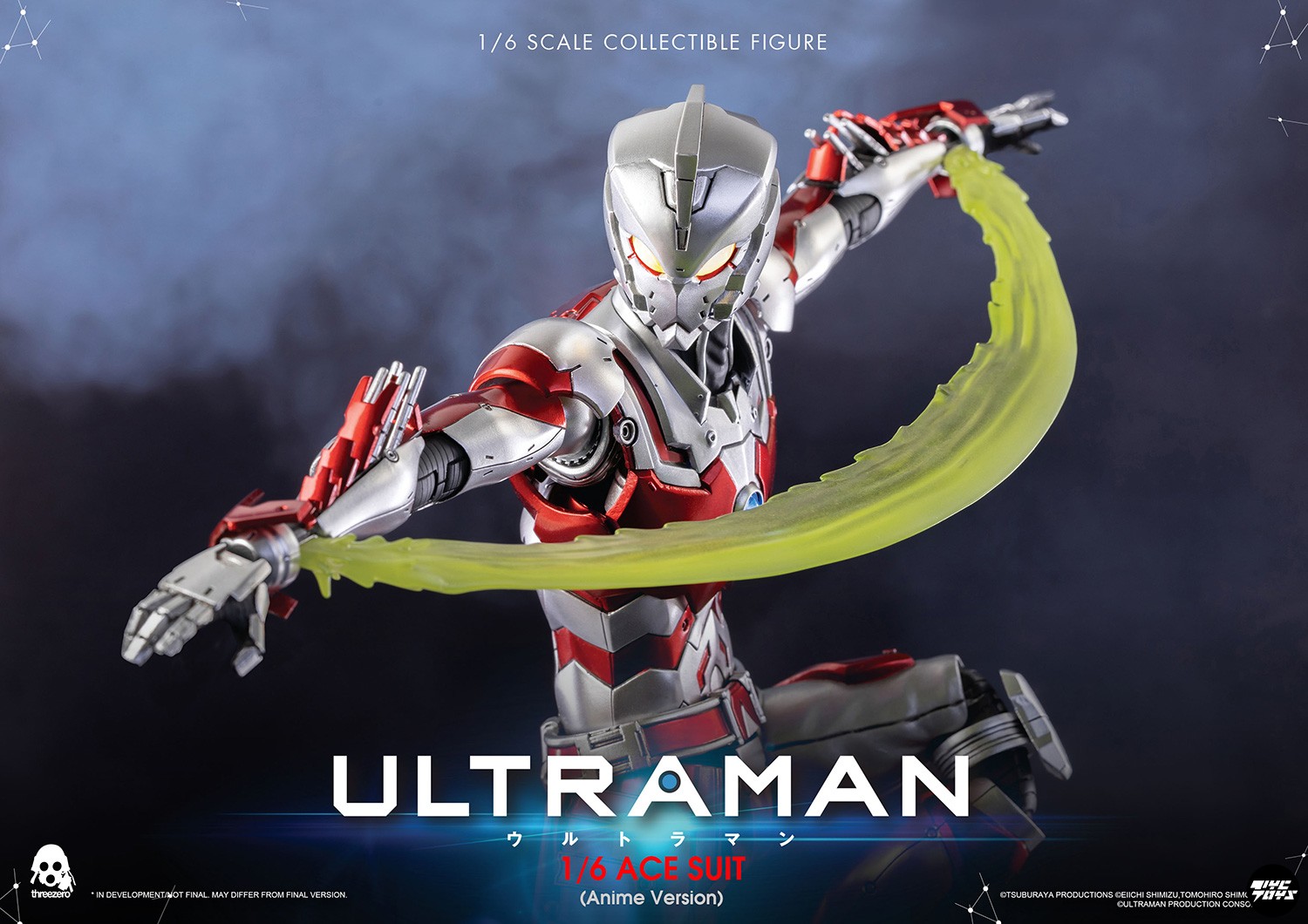 【TYCTOYS】现货THREEZERO 3Z0131艾斯机动奥特曼ULTRAMAN - 图0