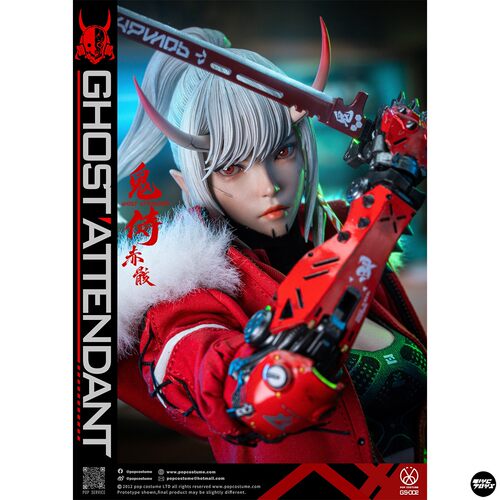 【TYCTOYS】定金预售 POPCOSTUME鬼侍绯刃修罗赤骸1/6可动GS-002 - 图0