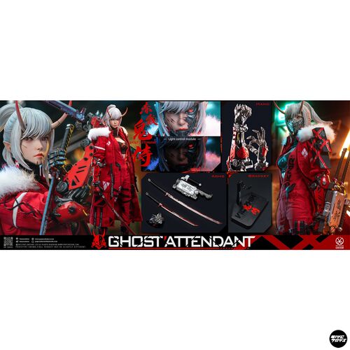 【TYCTOYS】定金预售 POPCOSTUME鬼侍绯刃修罗赤骸1/6可动GS-002 - 图3