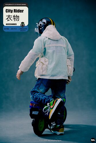 【TYCTOYS】现货 TRICKYMAN12 CITYRIDER风格衣物1/6套装202314 - 图1