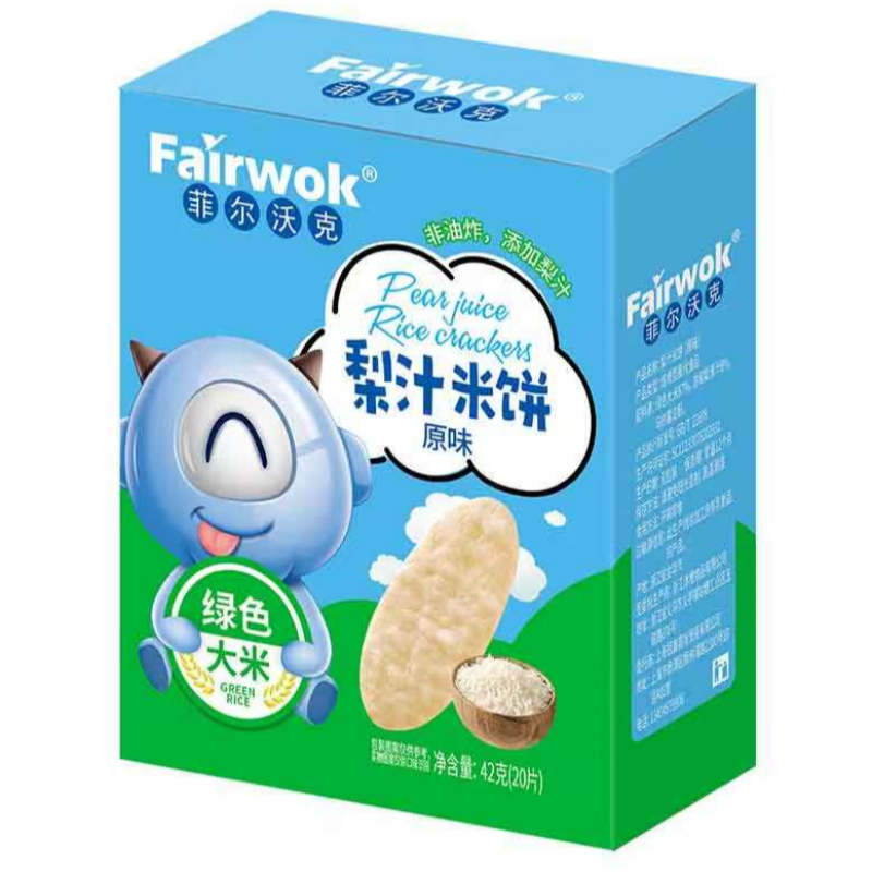 2盒菲尔沃克梨汁米饼蔬菜水果原味配料干净无添加米饼新主张,淘宝优惠券,粉丝福利购,淘宝优惠卷