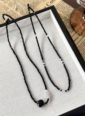 迷尚优品串珠锁骨链女