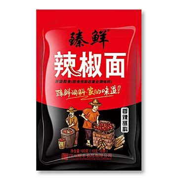 臻鲜烤肉蘸料干碟辣椒面100g