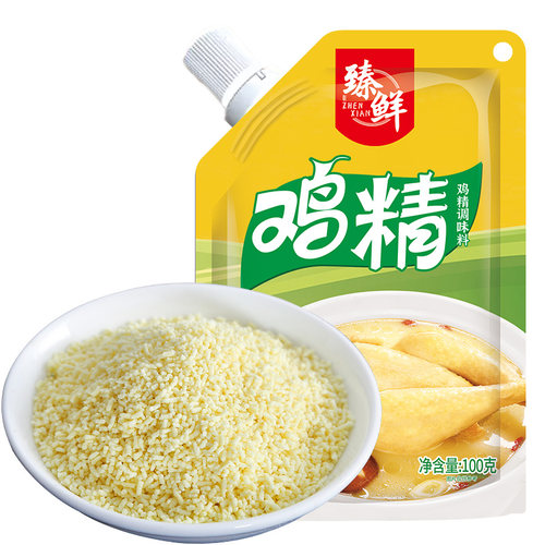 臻鲜鸡精调味料家庭装批发土鸡精饭店炒菜火锅调料三鲜提鲜鸡鲜精 - 图3