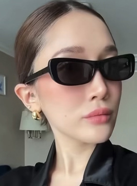 小框太阳眼镜女ins复古网红墨镜