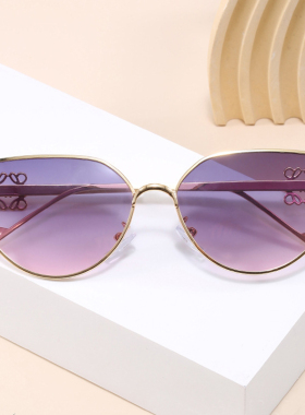 平光镜猫眼防蓝光复古男女猫眼