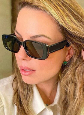 Women Retro Small Square Sunglasses太阳镜女ins复古小方框墨镜
