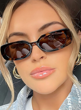 复古太阳眼镜男女方形小框墨镜