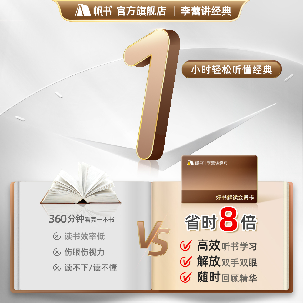 【樊登读书推荐】李蕾讲经典年卡12个月VIP365天会员直充