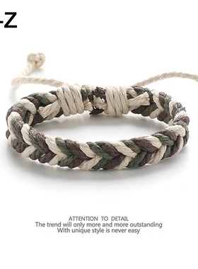 ins风七彩绳日韩男女手绳蜡绳彩色手链纯手工编织学生情侣饰品潮