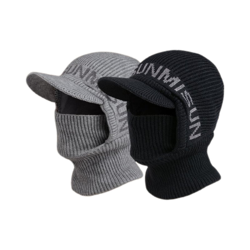 帽子围脖加厚针织冬天男士毛线帽加绒骑车护耳保暖一体防寒防风,淘宝优惠券,粉丝福利购,淘宝优惠卷