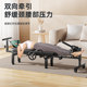 Lumbar traction spinal column stretching artifact home resistance training device exercise fitness inversion machine vertebrae soothing bed