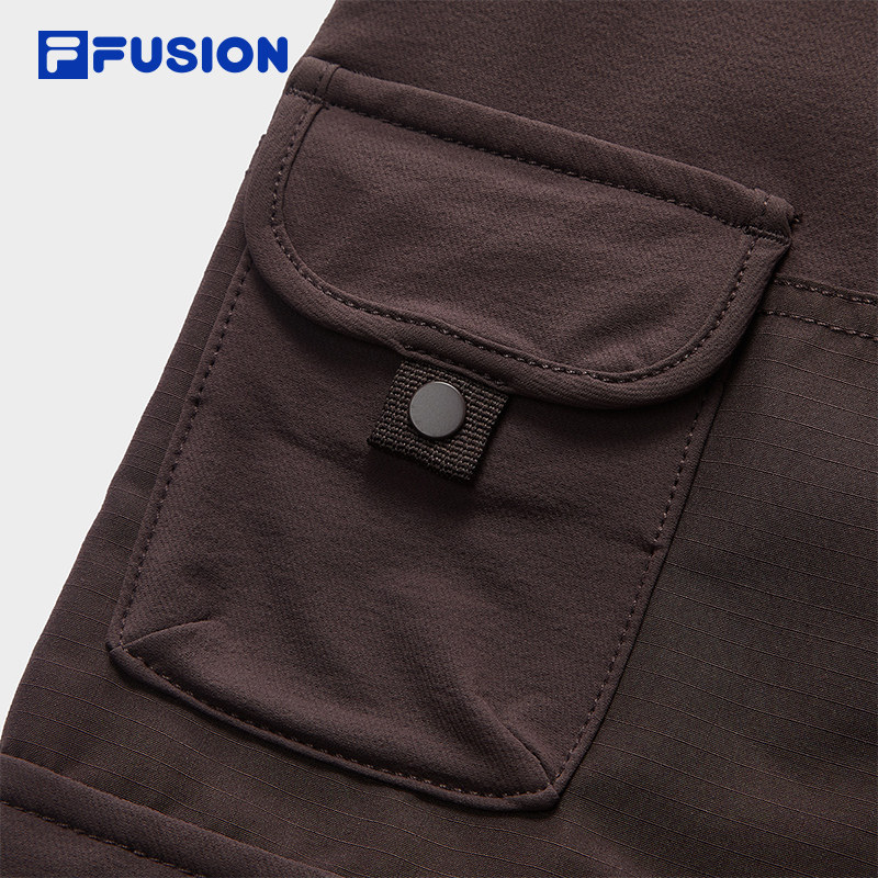 FILA FUSION斐乐潮牌梭织长裤男2026春季新款时尚休闲宽松工装裤,淘宝优惠券,粉丝福利购,淘宝优惠卷