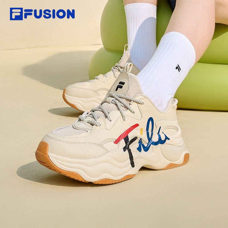 【FILA】厚底增高休闲鞋泡泡鞋