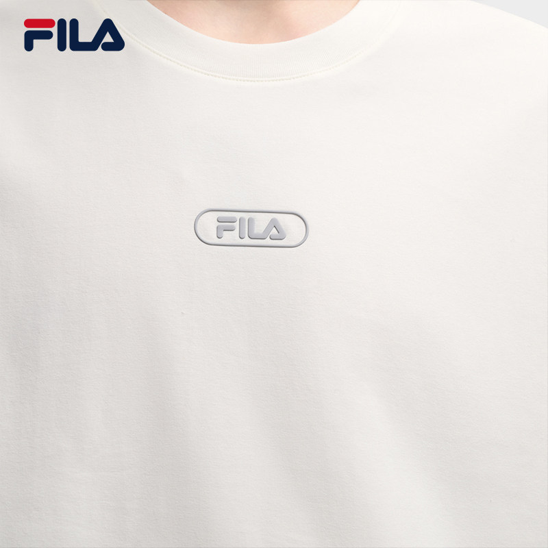 易烊千玺同款FILA斐乐官方男士针织长袖衫2025冬季新款圆领长T恤,淘宝优惠券,粉丝福利购,淘宝优惠卷
