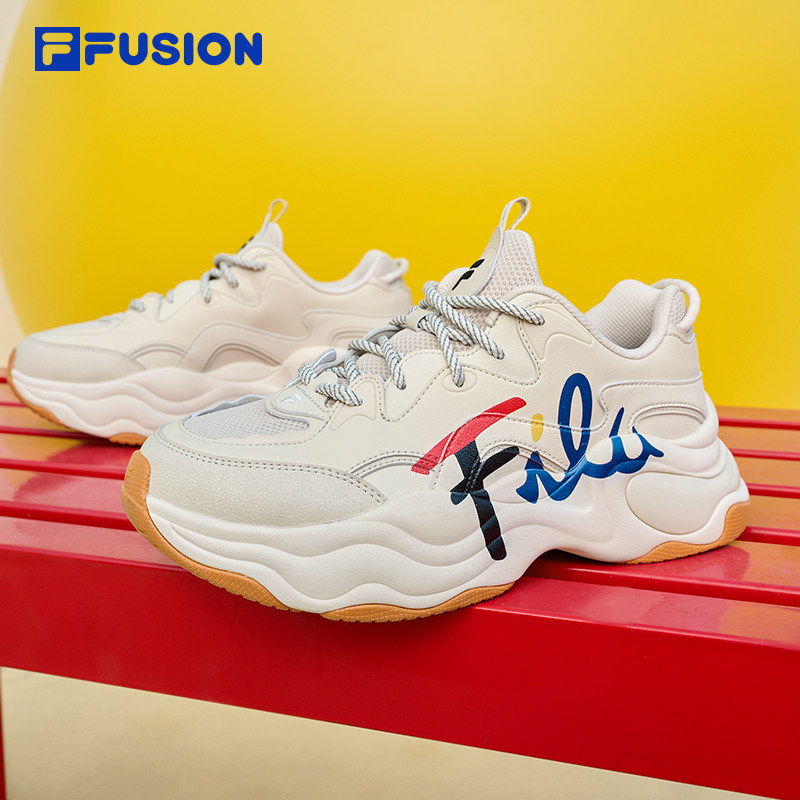 泡泡鞋丨FILA FUSION斐乐女鞋老爹鞋运动鞋夏季厚底增高休闲鞋子 高鞋实拍商品图
