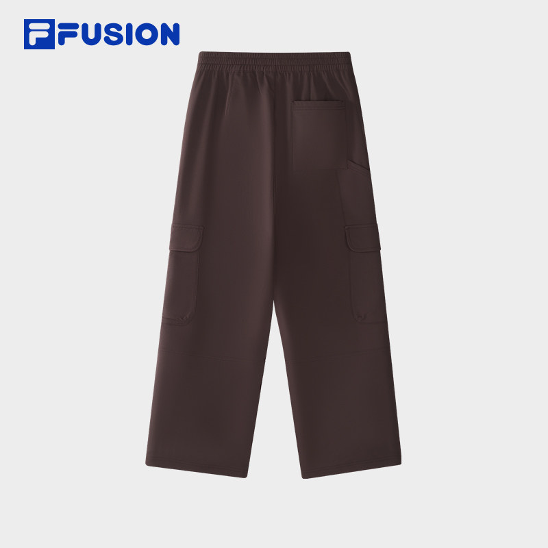 FILA FUSION斐乐潮牌梭织长裤男2026春季新款时尚休闲宽松工装裤,淘宝优惠券,粉丝福利购,淘宝优惠卷