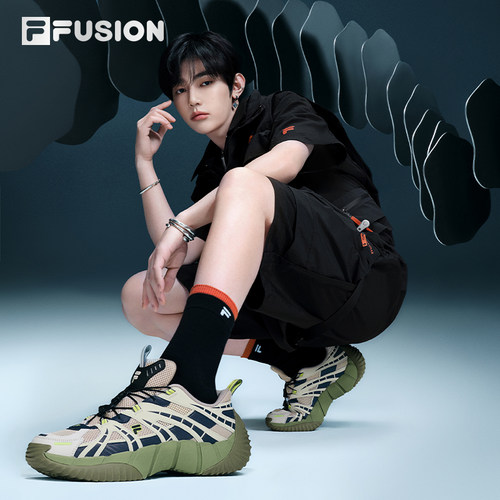 脊骨鞋2丨FILA FUSION斐乐女鞋休闲鞋厚底老爹鞋运动鞋登山鞋男鞋 - 图2