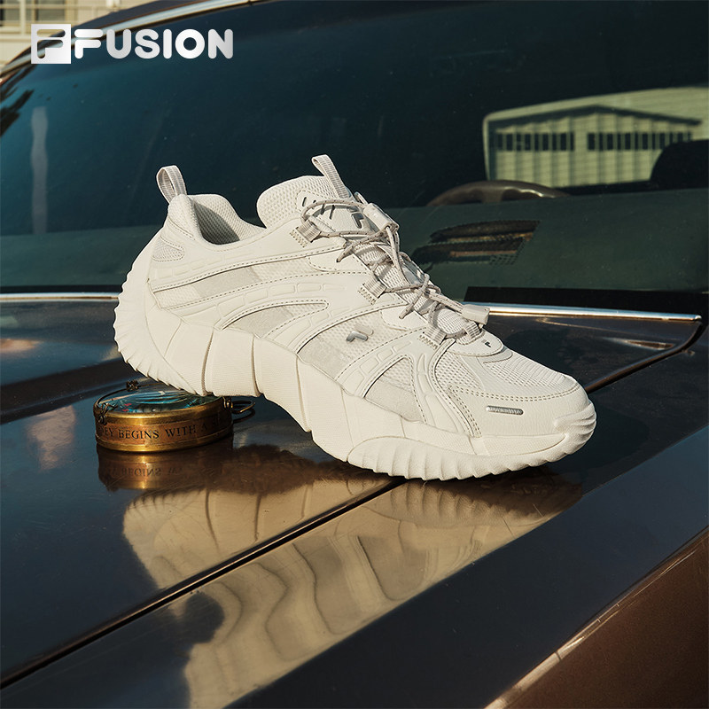 脊骨鞋2丨FILA FUSION斐乐老爹鞋女休闲鞋26夏季新款厚底运动鞋男