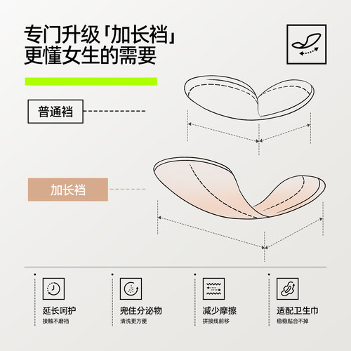 【孟子义同款】有棵树加长纯棉全棉裆内裤女生抗菌夏2026新款三角 - 图2