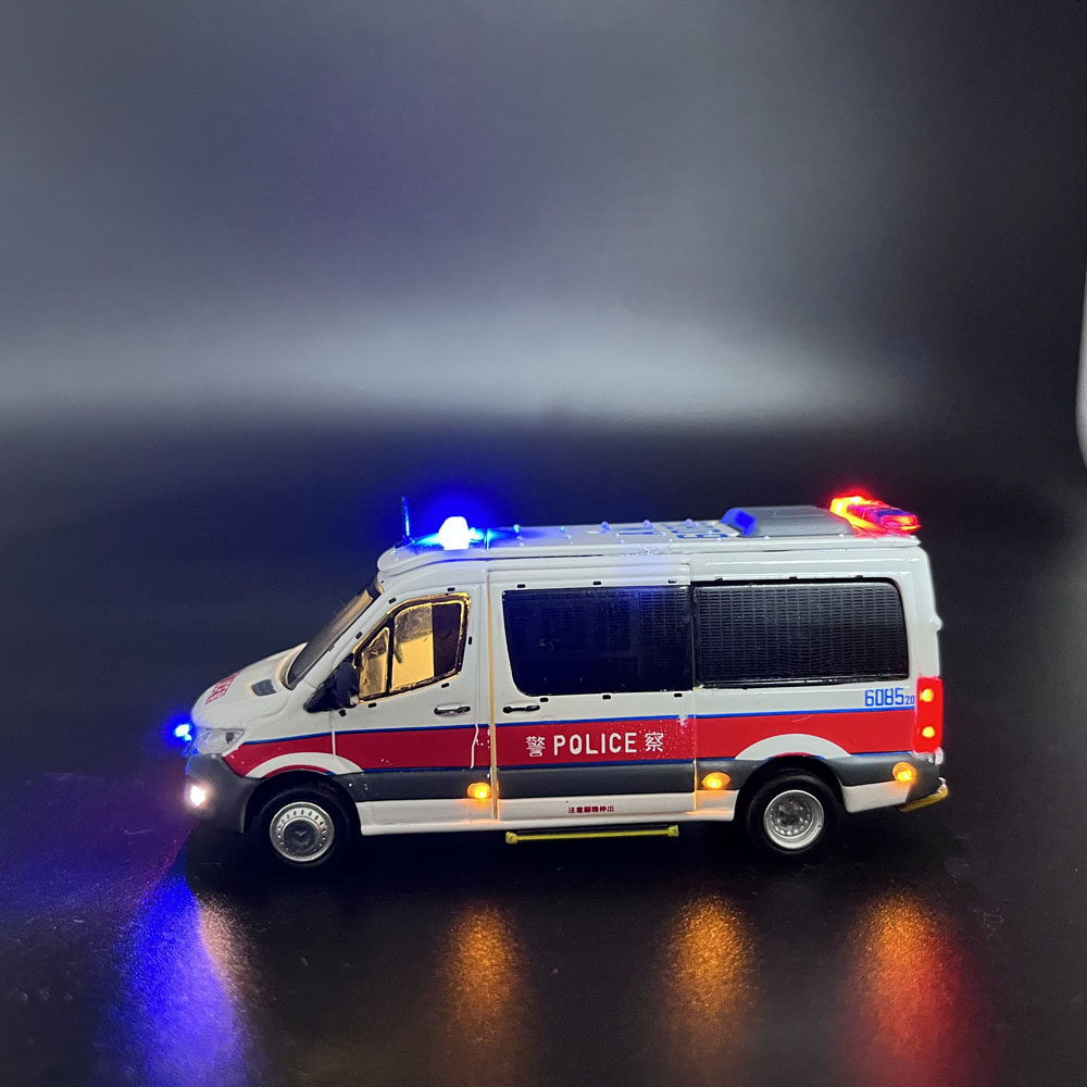 Tiny 微影176#平治警队冲锋车（AM6085)改装加29灯 可充电 锂电池,淘宝优惠券,粉丝福利购,淘宝优惠卷