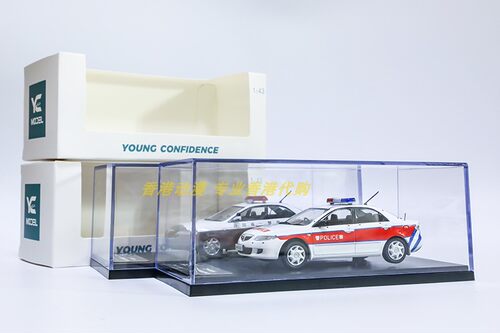 YC model1/43马六 海外版港警车日系警车涂装合金汽车模型 现货 - 图0