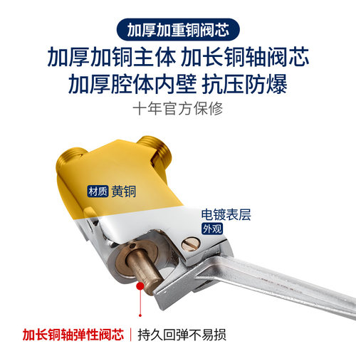 脚踏式水龙头开关 黄铜实验室医院用食品厂工厂单冷面盆脚踩龙头 - 图0