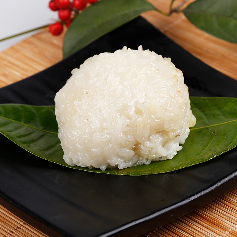 黄富兴粢毛团糍毛团苏州糕团早餐鲜肉炒肉荠菜豆沙味糯米团子特产 - 图0