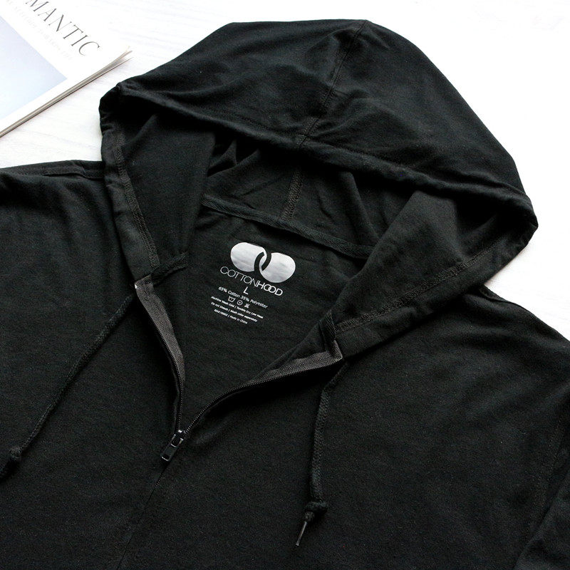 外贸欧美大码男薄棉外套拉链开衫汗布运动上衣宽松长袖防晒衣春夏,淘宝优惠券,粉丝福利购,淘宝优惠卷