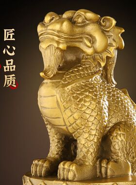 铜华表摆件铜华表柱中华龙图腾柱客厅家居办公室装饰工艺品